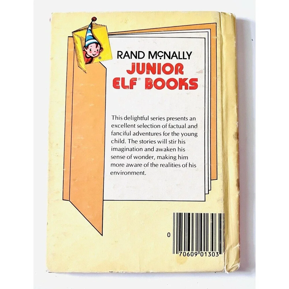 1957 See My Toys Rand McNally Junior Elf Book Lillian Garfield Hardcover